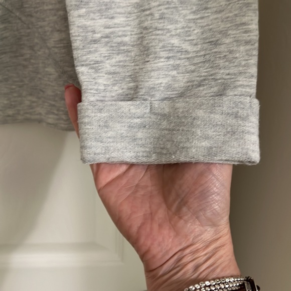 Butter soft lightweight sweatshirt with triple tie in the back. - Picture 3 of 4